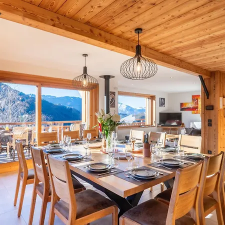 5 Etoiles Avec Sauna Et Bain Nordique, Proche Des Pistes, Pour 12 Personnes - Fr-1-467-127 Le Grand-Bornand
