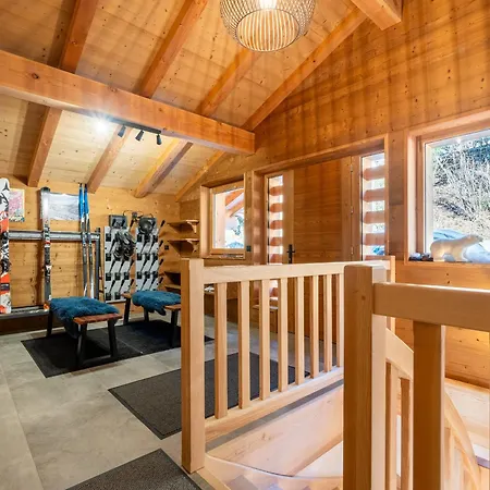 5 Etoiles Avec Sauna Et Bain Nordique, Proche Des Pistes, Pour 12 Personnes - Fr-1-467-127 * Le Grand-Bornand